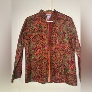 Colorful Paisley Women's Lightweight Jacket